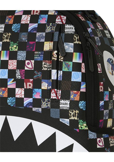 Zaino con stampa multicolor SPRAYGROUND | 910B8671NSZCRAZY CHECK